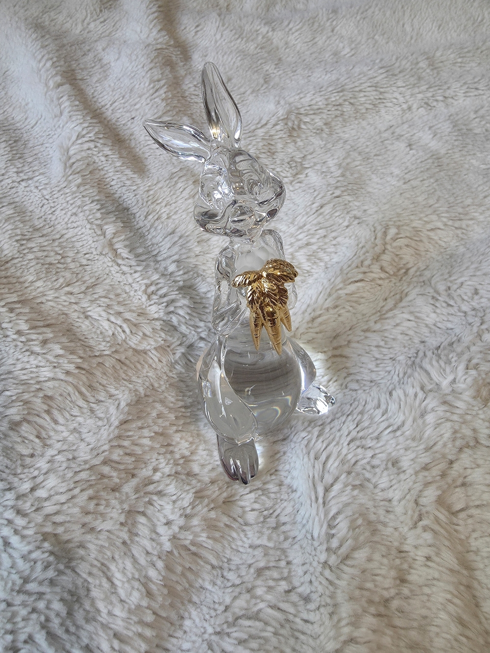 Lenox Vintage Winnie The Pooh Crystal Collection The Rabbit With 24k Carrot
